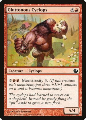 Gluttonous Cyclops<br /><span class="collector-number">Collector No. 99</span>