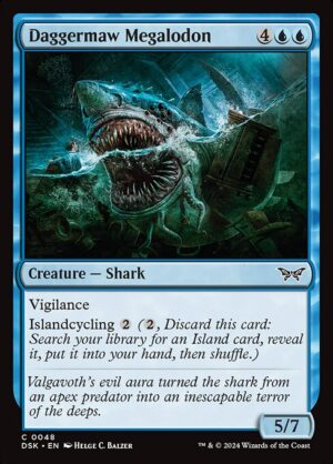 Daggermaw Megalodon<br /><span class="collector-number">Collector No. 48</span>