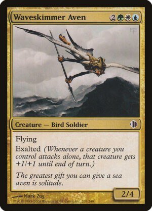 Waveskimmer Aven<br /><span class="collector-number">Collector No. 207</span>