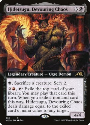 Hidetsugu, Devouring Chaos<br /><span class="collector-number">Collector No. 454</span>