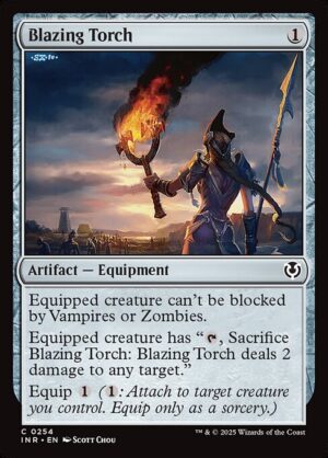 Blazing Torch<br /><span class="collector-number">Collector No. 254</span>