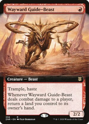 Wayward Guide-Beast<br /><span class="collector-number">Collector No. 356</span>