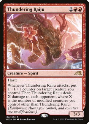 Thundering Raiju<br /><span class="collector-number">Collector No. 166</span>