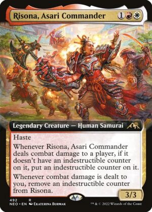 Risona, Asari Commander<br /><span class="collector-number">Collector No. 492</span>