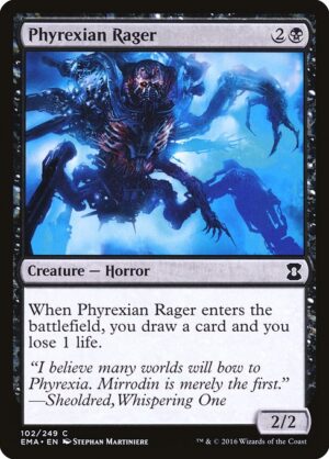 Phyrexian Rager<br /><span class="collector-number">Collector No. 102</span>