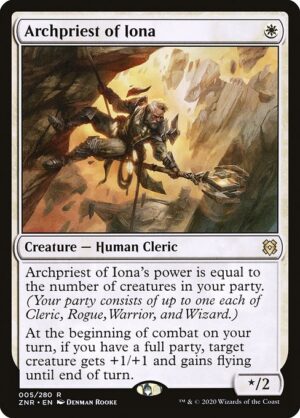 Archpriest of Iona - Foil<br /><span class="collector-number">Collector No. 5</span>
