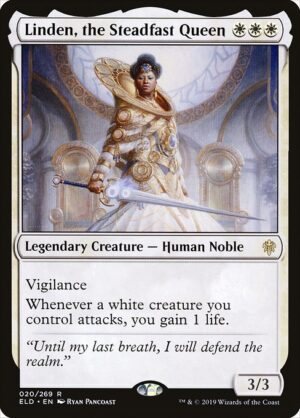 Linden, the Steadfast Queen<br /><span class="collector-number">Collector No. 20</span>