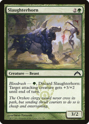 Slaughterhorn<br /><span class="collector-number">Collector No. 134</span>