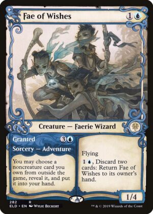 Fae of Wishes // Granted - Foil<br /><span class="collector-number">Collector No. 282</span>