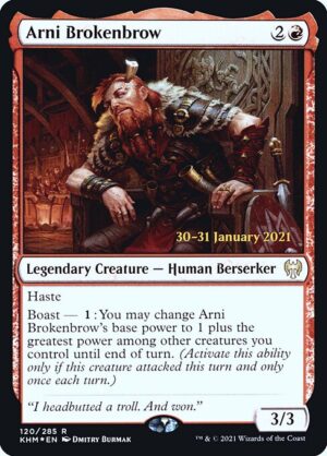 Arni Brokenbrow - Foil<br /><span class="collector-number">Collector No. 120s</span>