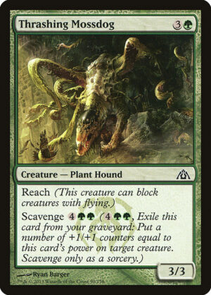 Thrashing Mossdog<br /><span class="collector-number">Collector No. 50</span>