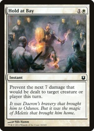 Hold at Bay<br /><span class="collector-number">Collector No. 18</span>