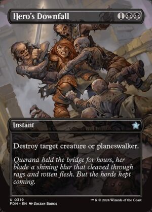 Hero's Downfall<br /><span class="collector-number">Collector No. 319</span>