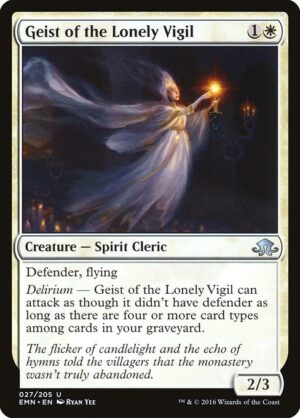 Geist of the Lonely Vigil<br /><span class="collector-number">Collector No. 27</span>
