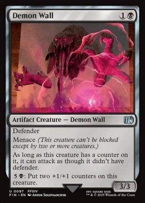 Demon Wall - Foil<br /><span class="collector-number">Collector No. 97</span>
