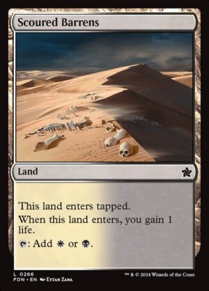 Scoured Barrens - Foil<br /><span class="collector-number">Collector No. 266</span>