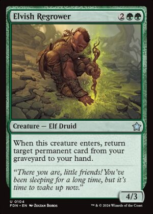 Elvish Regrower<br /><span class="collector-number">Collector No. 104</span>