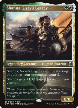 Shanna, Sisay's Legacy - Foil<br /><span class="collector-number">Collector No. 204</span>