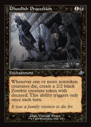 Ghoulish Procession<br /><span class="collector-number">Collector No. 378</span>