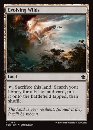Evolving Wilds - Foil<br /><span class="collector-number">Collector No. 262</span>