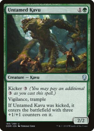 Untamed Kavu<br /><span class="collector-number">Collector No. 186</span>