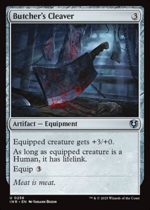 Butcher's Cleaver<br /><span class="collector-number">Collector No. 256</span>