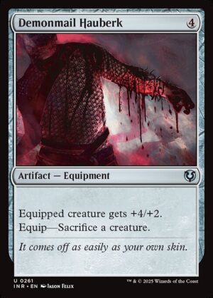Demonmail Hauberk - Foil<br /><span class="collector-number">Collector No. 261</span>