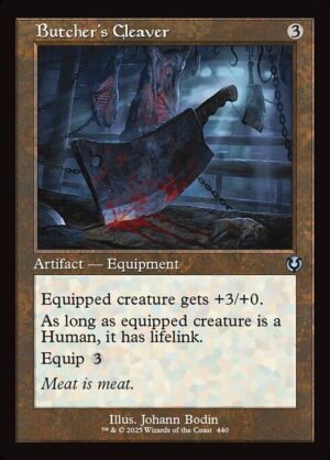 Butcher's Cleaver<br /><span class="collector-number">Collector No. 440</span>