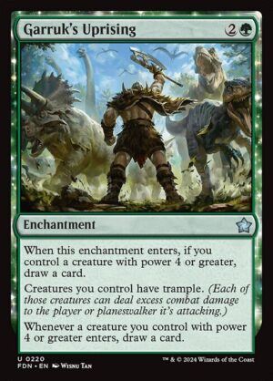 Garruk's Uprising<br /><span class="collector-number">Collector No. 220</span>