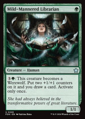 Mild-Mannered Librarian<br /><span class="collector-number">Collector No. 228</span>