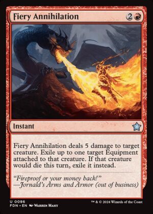 Fiery Annihilation<br /><span class="collector-number">Collector No. 86</span>