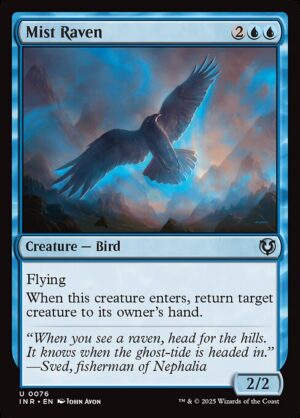 Mist Raven - Foil<br /><span class="collector-number">Collector No. 76</span>