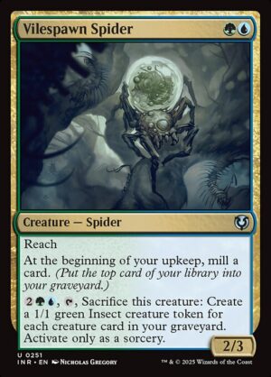 Vilespawn Spider - Foil<br /><span class="collector-number">Collector No. 251</span>