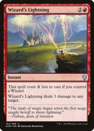 Wizard's Lightning<br /><span class="collector-number">Collector No. 152</span>