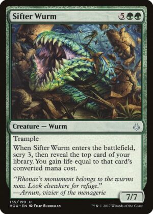 Sifter Wurm - Foil<br /><span class="collector-number">Collector No. 135</span>