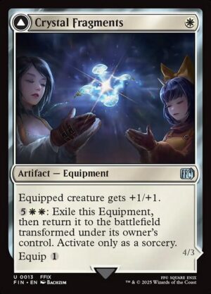 Crystal Fragments // Summon: Alexander<br /><span class="collector-number">Collector No. 13</span>