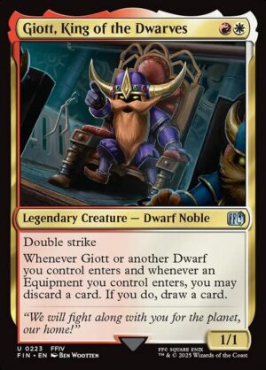 Giott, King of the Dwarves<br /><span class="collector-number">Collector No. 223</span>