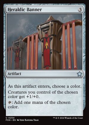 Heraldic Banner - Foil<br /><span class="collector-number">Collector No. 254</span>