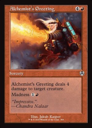 Alchemist's Greeting - Foil<br /><span class="collector-number">Collector No. 393</span>