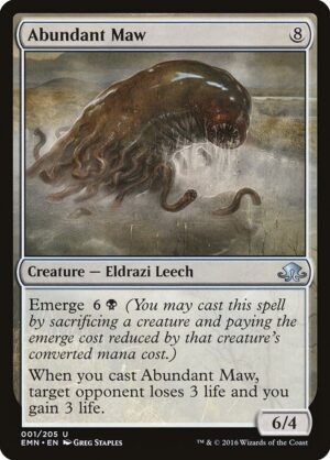 Abundant Maw<br /><span class="collector-number">Collector No. 1</span>