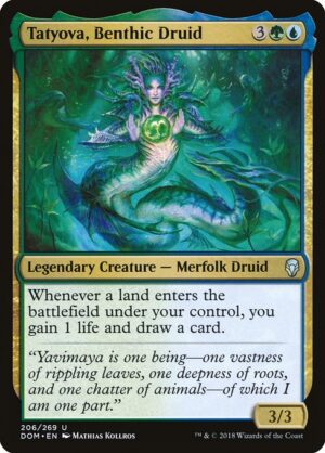 Tatyova, Benthic Druid<br /><span class="collector-number">Collector No. 206</span>