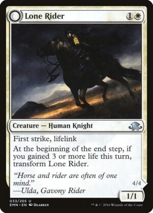 Lone Rider // It That Rides as One<br /><span class="collector-number">Collector No. 33</span>