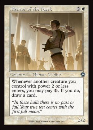 Mentor of the Meek<br /><span class="collector-number">Collector No. 345</span>