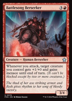 Battlesong Berserker<br /><span class="collector-number">Collector No. 78</span>