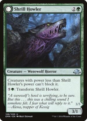 Shrill Howler // Howling Chorus<br /><span class="collector-number">Collector No. 168</span>