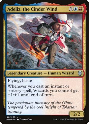 Adeliz, the Cinder Wind<br /><span class="collector-number">Collector No. 190</span>