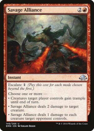 Savage Alliance<br /><span class="collector-number">Collector No. 140</span>