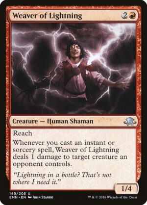 Weaver of Lightning<br /><span class="collector-number">Collector No. 149</span>