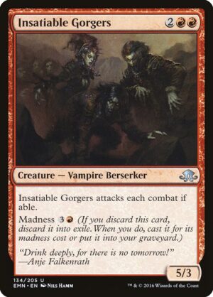 Insatiable Gorgers<br /><span class="collector-number">Collector No. 134</span>