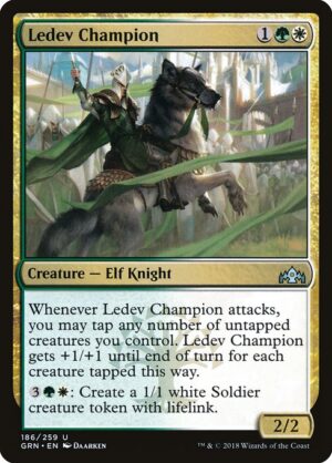 Ledev Champion<br /><span class="collector-number">Collector No. 186</span>